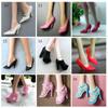 21 Styles Foot Length 2.2cm Fashion High Heels Shoes Accessories Doll Shoes 1/6 Dolls Boot