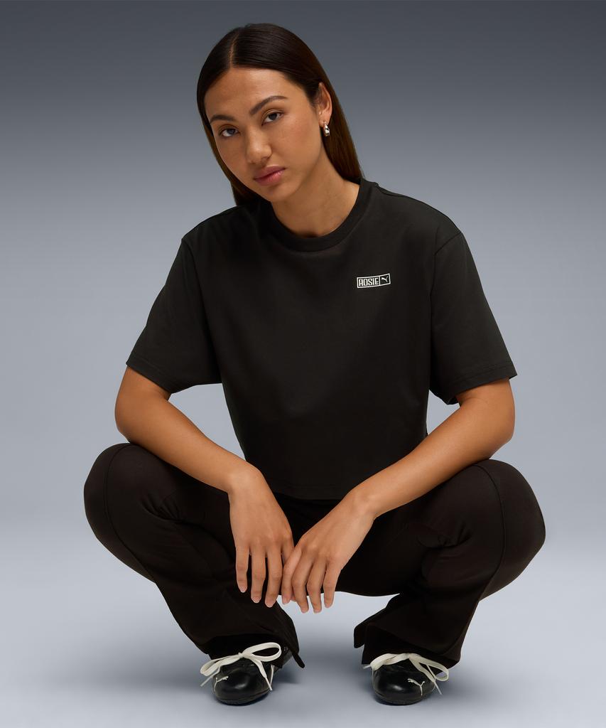 Puma Свободная футболка X Rosé - Черный / 633806-01