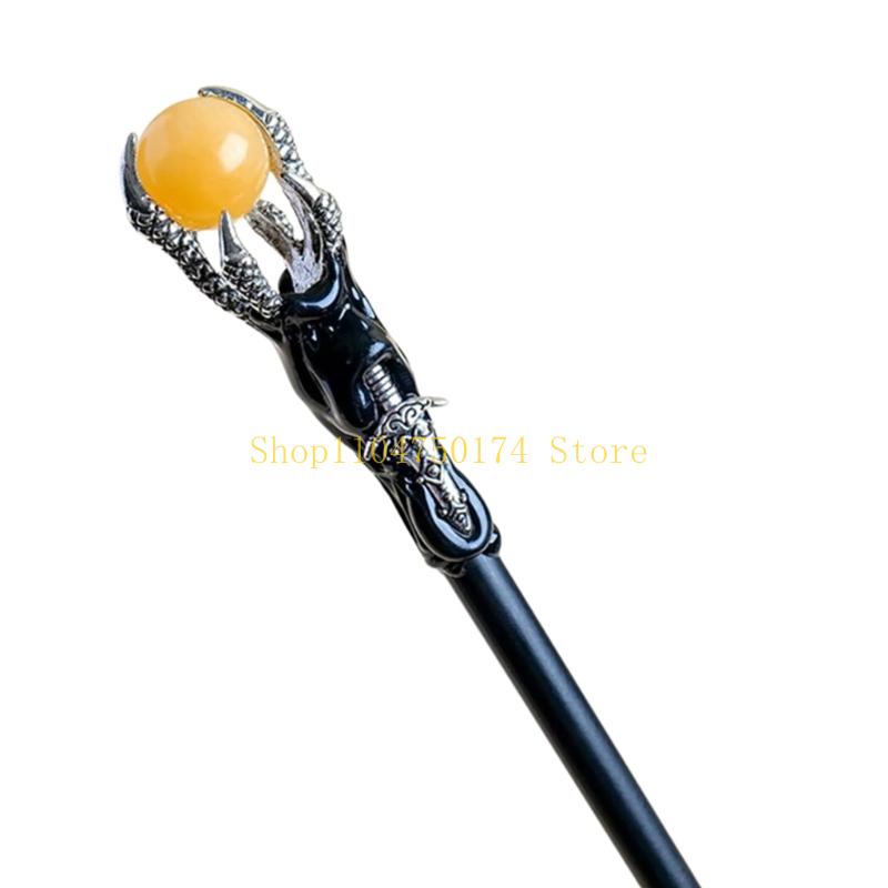 Хэллоуинские трости Драконьи когти Сфера Жезл Ведьмы Волшебная палочка Волшебника Косплей Реквизит топ продаж