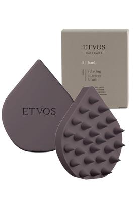 Расслабляющая массажная щетка ETVOS Hard #Charcoal Gray Scalp Massage Brush Scalp Care Head Massage