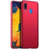 Protective Case - PROSHOP - for Samsung Galaxy A20e - Red - Flexible - Matte Silicone Finish