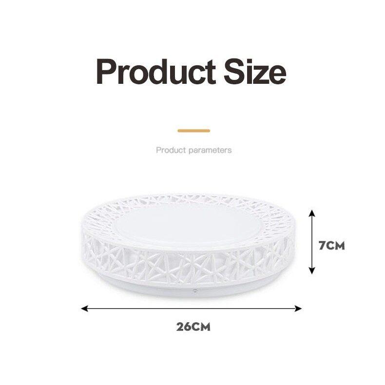 Canmeijia New Bird Nest LED Ceiling Lamp 26cm 16W/30W/50W/70W Super Bright Ceiling Lights Surface Mounted for Living Room Bedroom