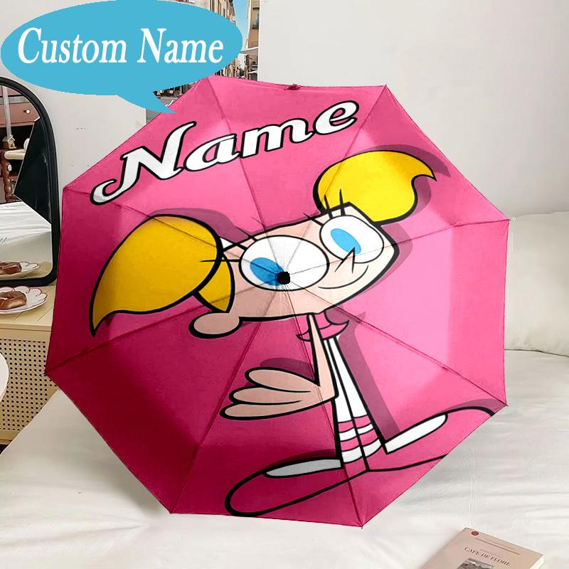 Custom Name Umbrella Friendship Adventures OddParents Umbrella 8-Frame for Travel, Camping, Casual Lightweight Portable, Essential for Family Gifts