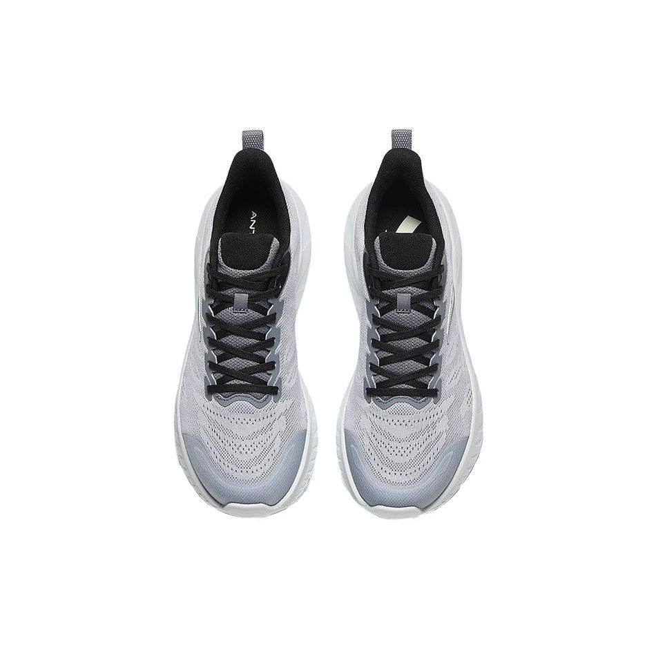 Anta Comfortable Non-Slip Durable Low-Top Running Shoes Men Sneakers Gray 112345530-1