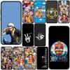 for Motorola Moto G86 G57 G67 G24 G15 G54 Power G13 G14 G34 G35 G45 G53 G55 G75 G72 Case One Pieces Trafalgar D Water Law Luffy