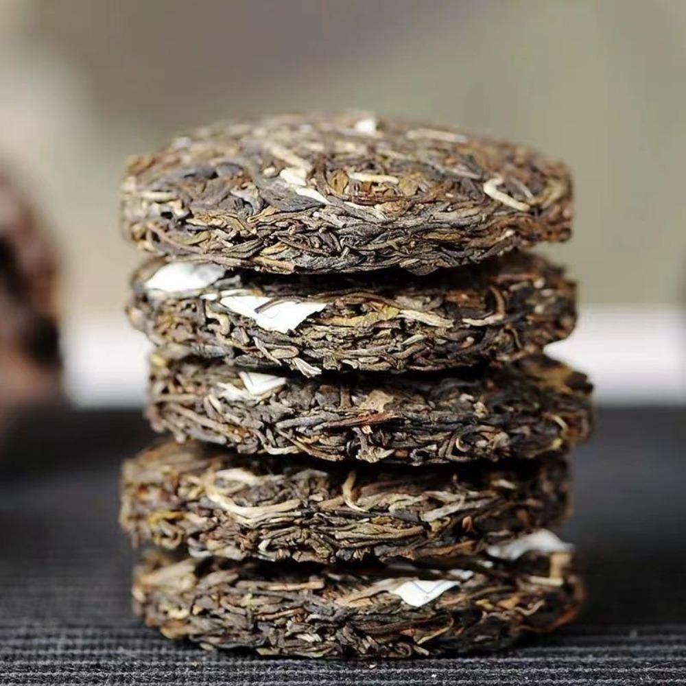 Сырой пуэр Цзинмай Ланьсян 2021 г. 250 г Торт Древнее дерево Юньнань Пуэр