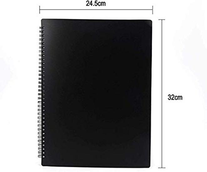 Street 60 страниц Файл для нот Формат А4 Держатель для нот Прямой дизайн Держатель для нот [Ano Corner]