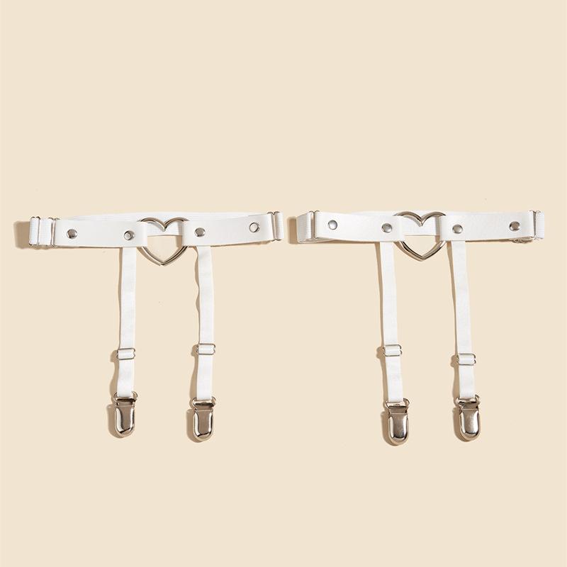 2 шт./компл. эластичные подтяжки для ног, держатели для рубашек, ремни, металлические фиксирующие зажимы Love
