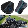 Motorcycle Seat Cushion Anti-Slip Motorcycle Inflatable 3D Honeycomb Cushion Pressure Relief Ride Seat Pad Motorcycle Accessory