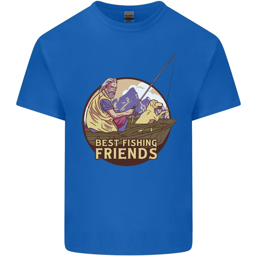 Fishing Dog FisherUnisexs Best Friend Unisexs Light Cotton TShirt