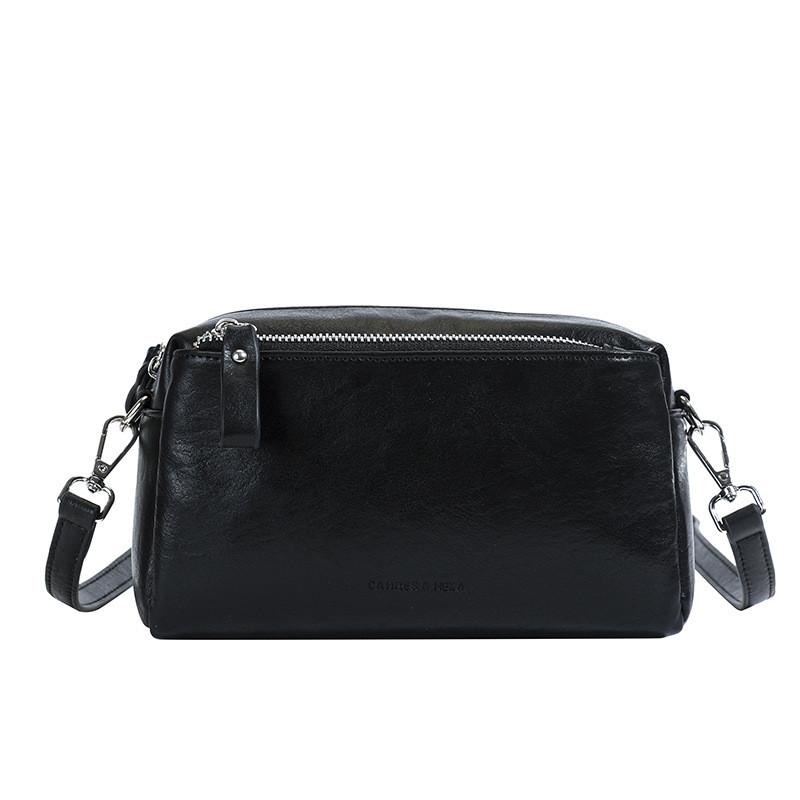 Ielgy Retro Texture Autumn Winter Small Square Bag All-Match Commuter Shoulder Messenger Bag