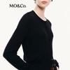 MO&Co. Women's 100% Wool Slim Fit Round Neck Sweater