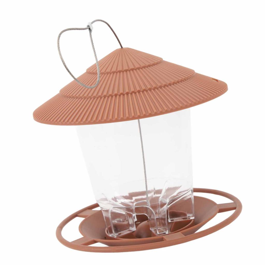 Кормушка для птиц Инновационная защелкивающаяся крышка большого размера Автоматическая подвесная наружная кормушка для птиц