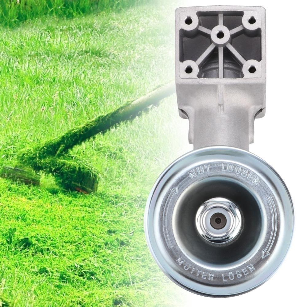 Silver Trimmer Gear Head Metal Brush Cutter Gearbox Durable Replacement Gear Head