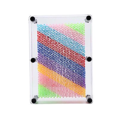 3D Pin Art Board Новинка Pin Art Игрушка для детей и взрослых Подарок (Прозрачный средний)