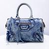 Vintage Denim Motorcycle & Bicycle Bags for Women Luxury Designer Bags and Bags New Simple Shift Shoulder Crossbody