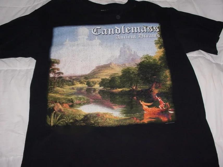 Редкая футболка метал-группы Candlemass Размеры от S до 5XL 2F1442