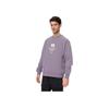 Jordan X NBA Collaboration Courtside Los Angeles Lakers Crewneck Sweatshirt Men sweatshirt Smoke-Purple FV8350-524