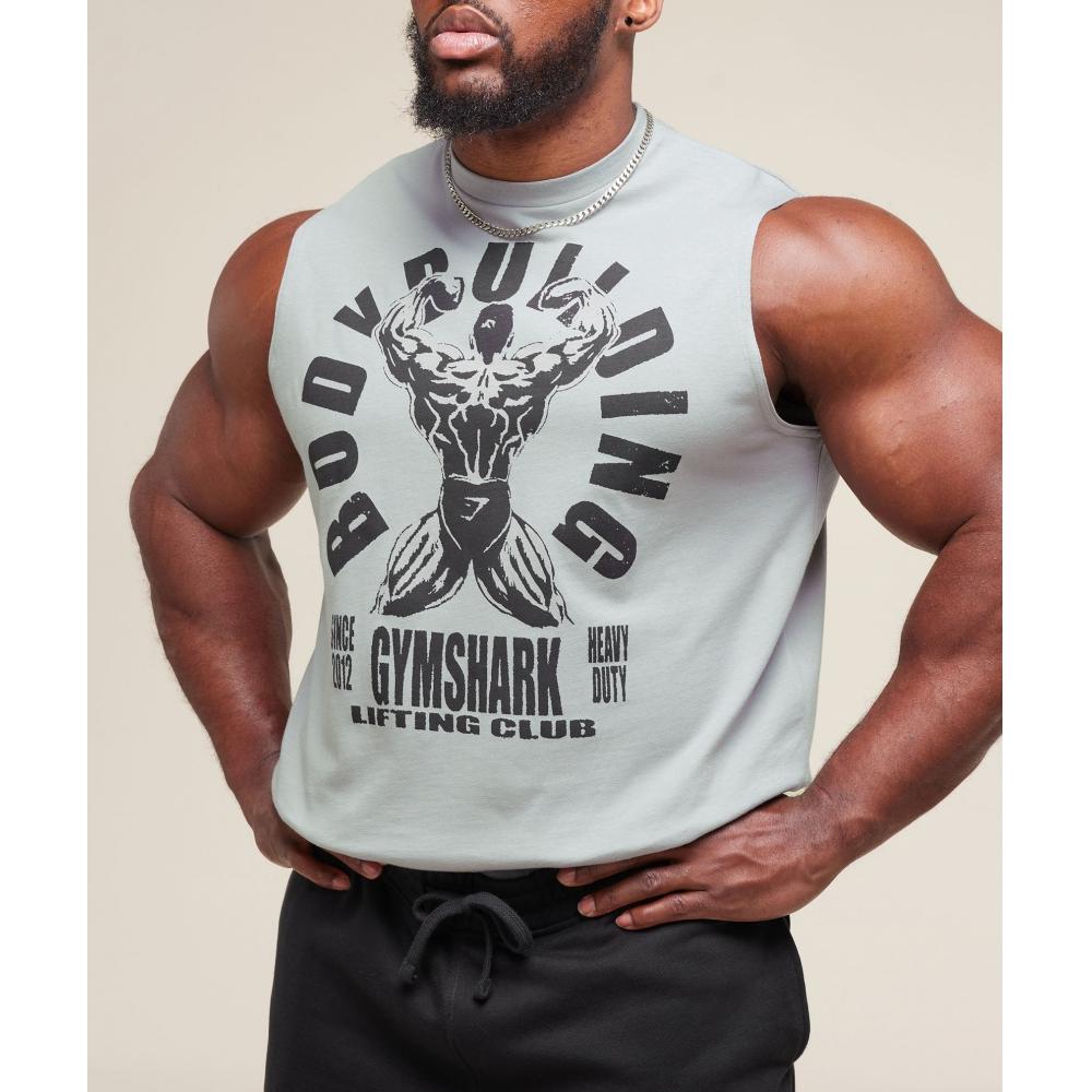 Gymshark Lifting Club Flex Tank Smokey Grey A2b9i Gb7r