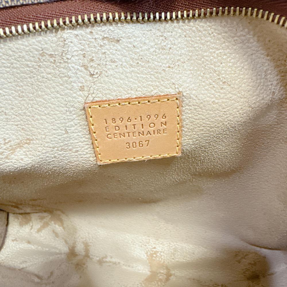 LOUIS VUITTON business bag Cosmetics Pouch Damier PVC coated canvas Poche Toilette 26 Limited Edition Clutch bag Brown PVC coated canvas Used