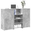 VidaXL Reception Desk Concrete Grey 155x50x103.5cm Engineered Wood, Reception Counter, Salon Reception, Counter 3324199