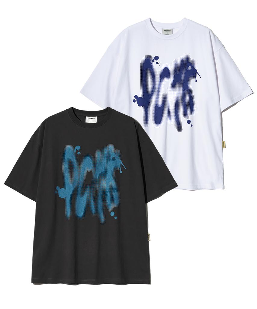 PEACE MAKER Pcmk Ink Logo Tee (White)