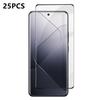 25pcs High-Aluminum Curved Tempered Glass Film For Redmi Note 15 Pro+ Global, Full-Coverage HD Anti-Fingerprint Screen Protector