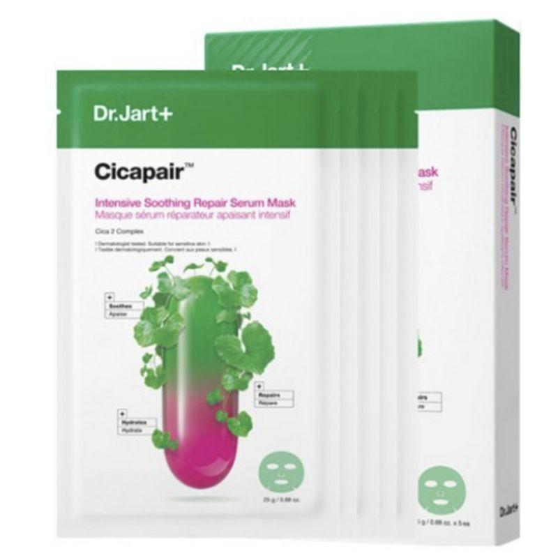 Dr.Jart + Интенсивно успокаивающая восстанавливающая сыворотка-маска Cicapair 25 г x 5 шт.