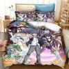 3D Print Anime Date A Live Comfortable Duvet Quilt Cover Pillowcase Bedding Set Children Bedroom Decoration Home Textile