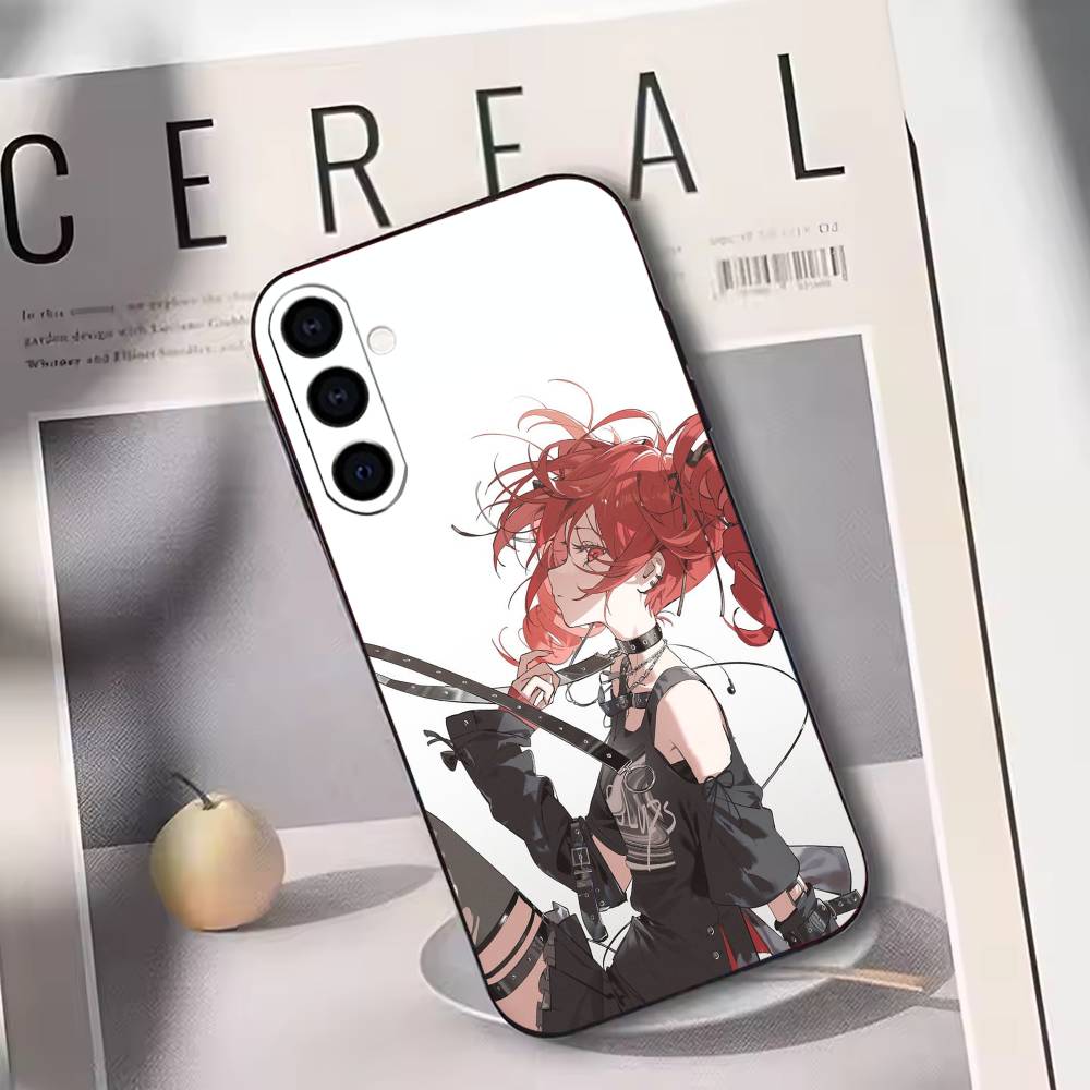 K-Kasane T-Teto Get To Me Чехол для телефона Черный Силиконовый Мягкий Для Samsung Galaxy A73,A72,A71,A70,A53,A52,A51