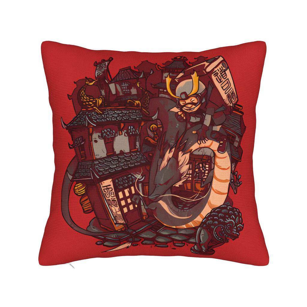 Dragon Tales Pillow Case Comfy Pillow Cover Morden Cushion Cover For Living Room Chair