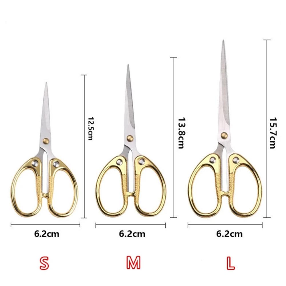 1Pc Professional Sewing Scissors Cuts Straight and Fabric Clothing Tailor's Scissors Household Stationery Office Scissors Tools