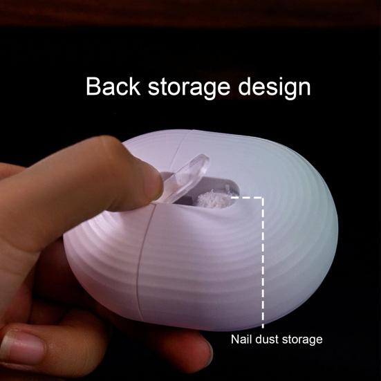 Electric Nail Clipper with Built-in Polishing Automatic Design Nail Trimmer Adult Children Accessories