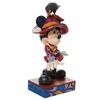 Enesco Scarecrow Mickey Size 8 x x 18cm DTR6010862 Statue/Figure ``DISNEY TRADITIONS'' 19.5