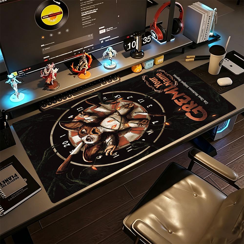 Gremlins Personalized Text Mouse Pad Keyboard Pad HD Print Desk Pad Non-Slip Rubber Bottom Perfect for Office Desktop Supplies School Home