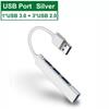 Концентратор USB 3.0 4 в 1, 4-портовый мульти-сплиттер-адаптер с функцией USB2.0 USB3.0 OTG, концентратор типа C, аксессуары для портативных компьютеров, для клавиатуры U-диска