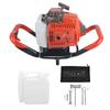 Spiral Electric Ground Auger Hole Digger Air Cooled 2 Stroke 68CC Ground Drilling Digging Machine