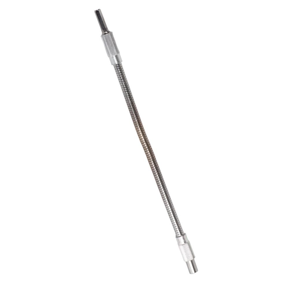 1/4 Inch Hex Shank Flexible Drill Bit Extension Bendable Screwdriver Bit Link For Home Repairs