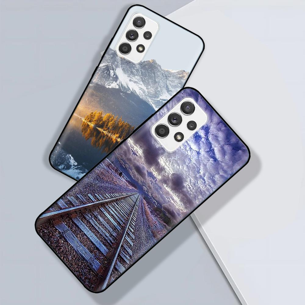 Чехол для Samsung A72 Мягкий Жидкий Силиконовый Корпус для Samsung Galaxy A72 Чехол A 72 Полная Защита Высокое Качество Fundas