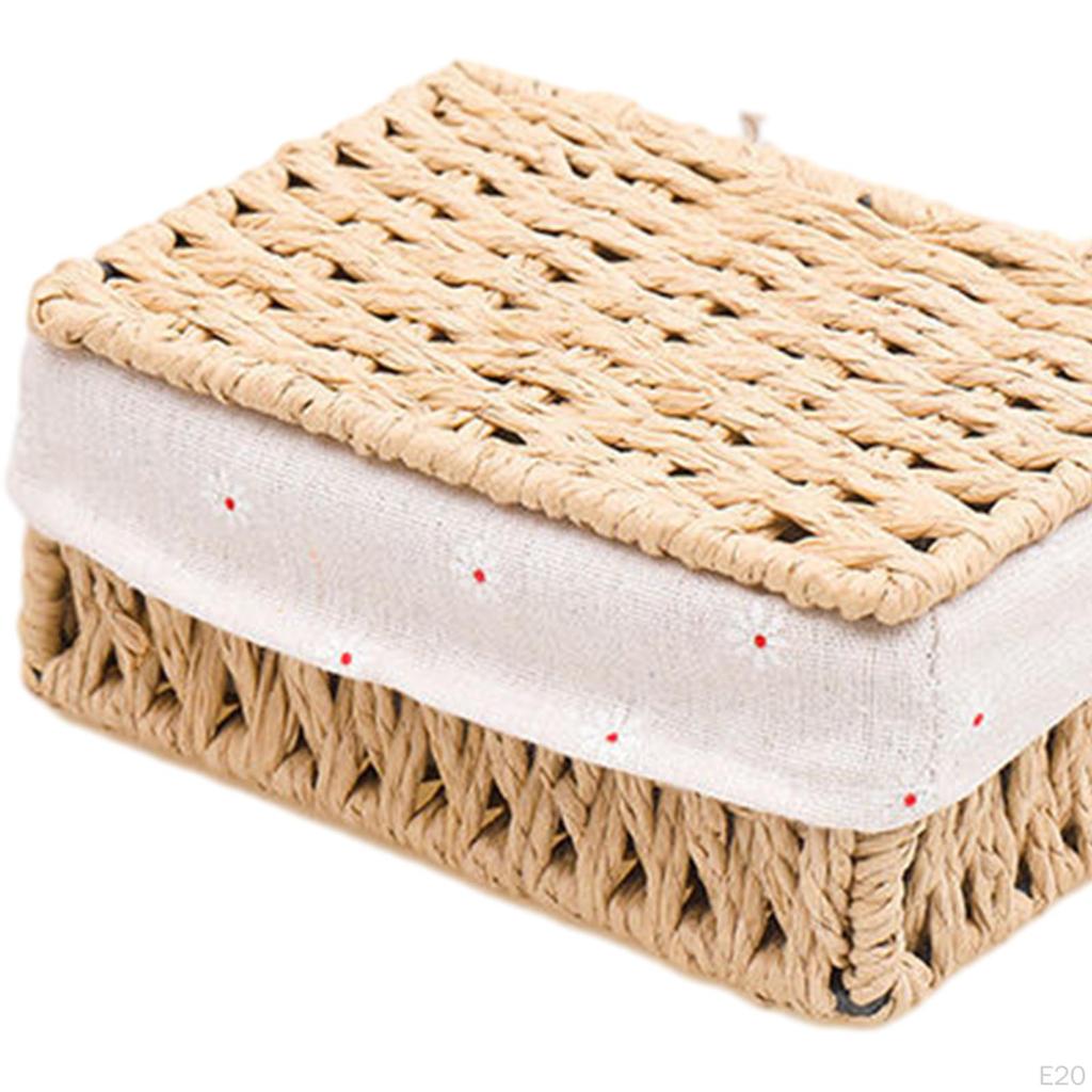 Desk Storage Basket Cabinet Organizer/ Multifunctional Rectangular Bin/ Toys Clothes