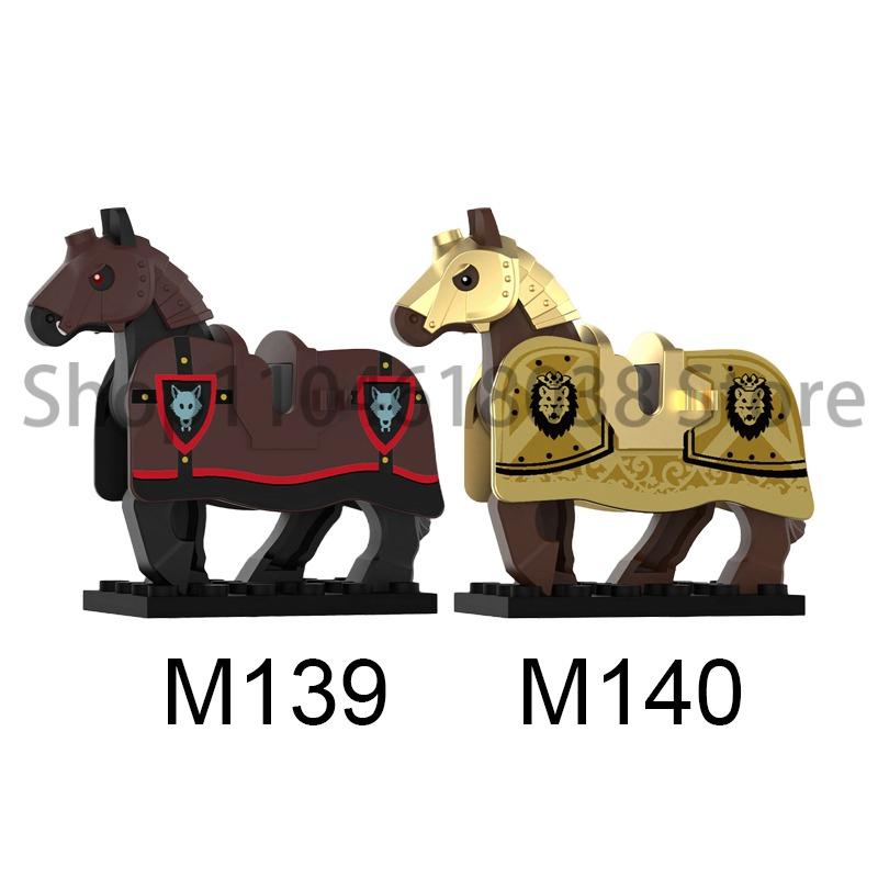 Средневековые Военные Фигурки Осьминог Морской Демон Рыцари Строительные Блоки Оружие Аксессуары Меч Храм Копье Щит MOC MINiBricks