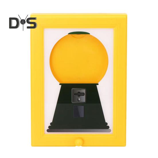 Удобная рамка для конфет, диспенсер для конфет, фоторамка, яркий цвет, простая установка, подвесная рамка для конфет, настенный декор