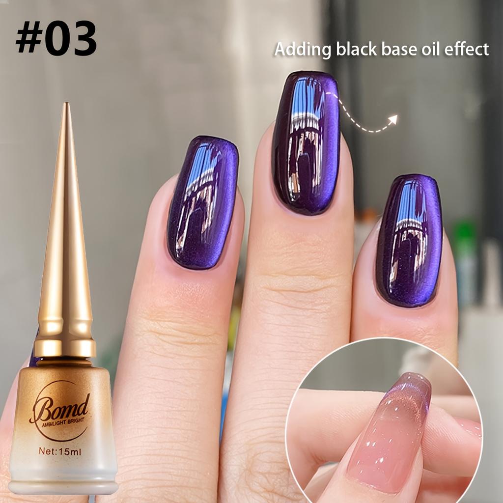 Магнитный гель-лак для ногтей «кошачий глаз» Гель-лак с блестками «кошачий глаз» Гель-лак с эффектом замачивания УФ-гель-лак для ногтей