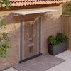 VidaXL Door Awning, Weatherproof Entrance Canopy Awning, Porch Awning, Protection Shelter Against the 153693