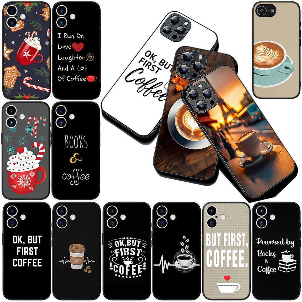 Cover for Samsung Galaxy S10 S8 S9 Plus A33 A34 A31 70 A71 A72 Note 20 9 8 S10E Casing Phone Case OK But First Coffee Book