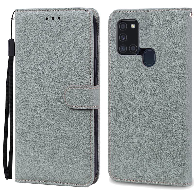 Чехол A21S для Samsung Galaxy A21S Чехол-кошелек из кожи с откидной крышкой для Samsung A21S Чехол A 21s A217F Мягкая силиконовая накладка Fundas