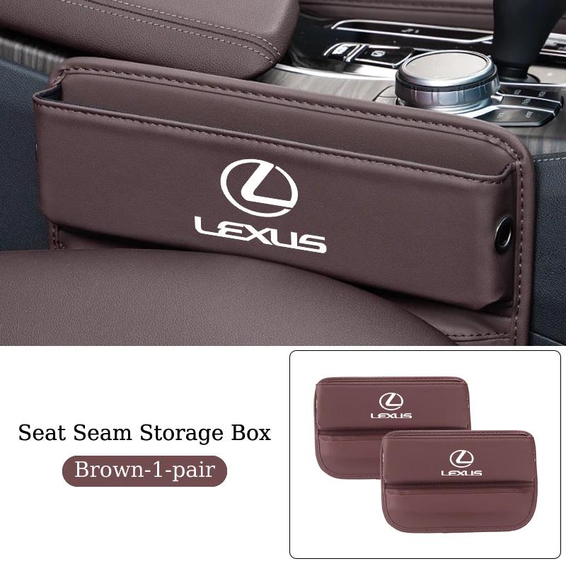 THQP1 Car Seat Gap Storage Box Tools Organiser Seam Filler Case Accessories For Lexus CT ES GS NX IS250 CT200h IS300h ES300h RX400h