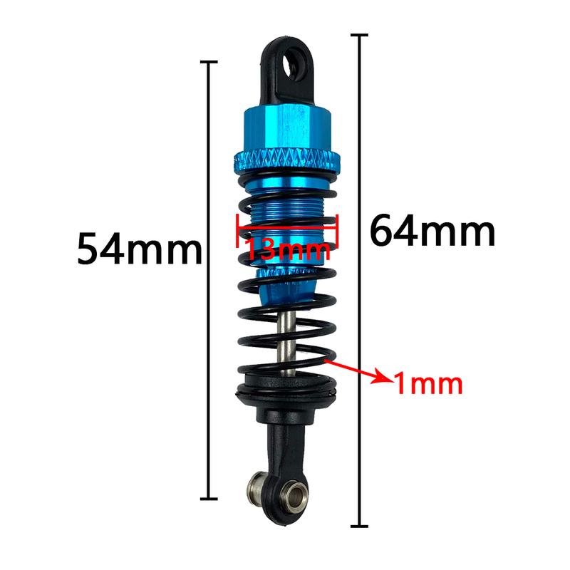 Wltoys A959 A959-B 184011 A949 A969 A979 K929 Metal Oil Shock Absorber Damper for 1/18 RC Car Upgrades Parts Accessories