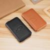 Кошелек для паспорта из натуральной кожи с RFID-меткой – держатель удостоверения личности для путешествий с защитой от кражи