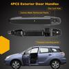 Наружная дверная ручка 4 шт. Передняя Задняя Сторона водителя и пассажира, Совместима с Toyota Camry 2002-2006, 03-13 Corolla Matrix, 04-09 Prius, 2002-2003